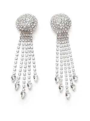 Alessandra Rich Crystal Drop Earrings