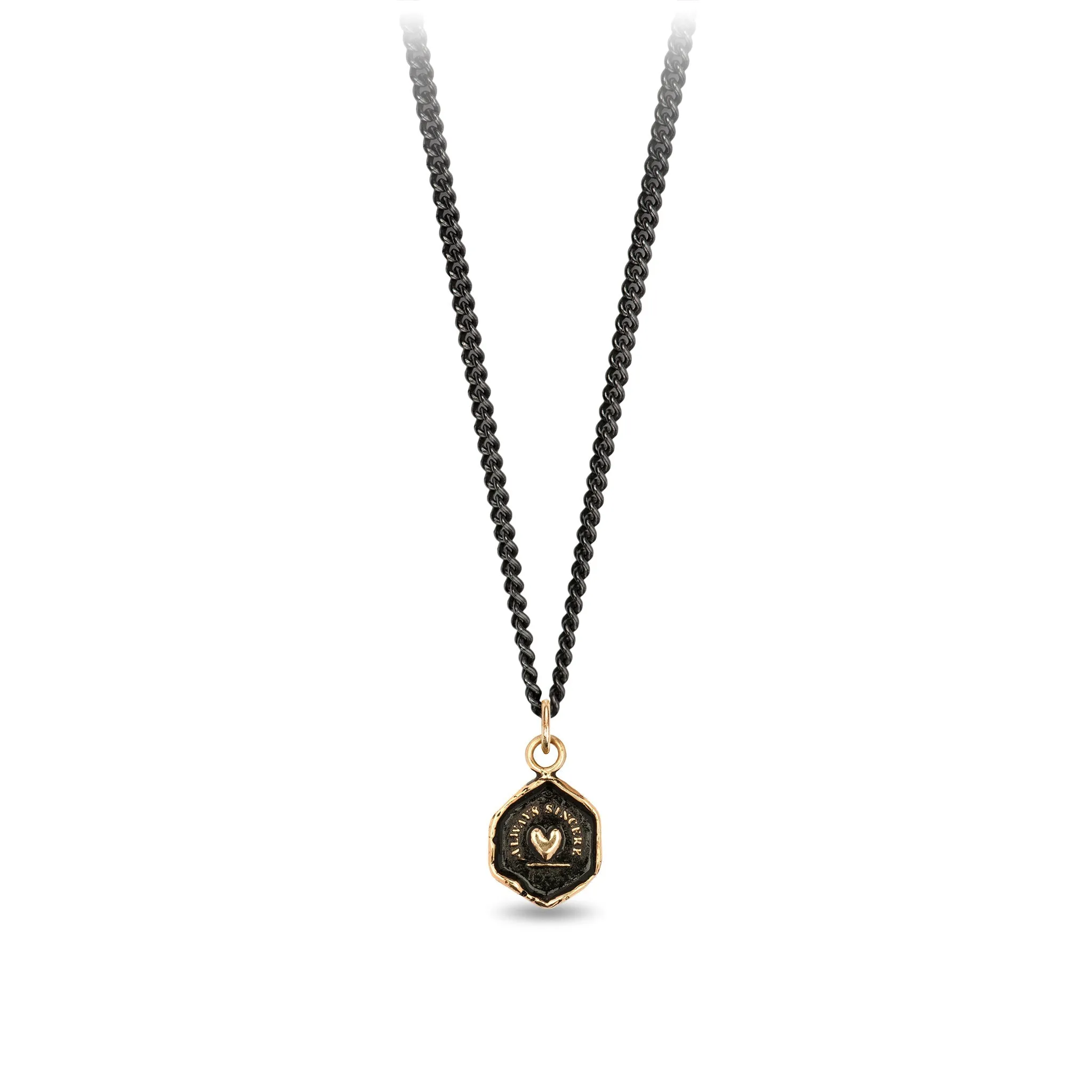 Always Sincere 14K Gold Talisman