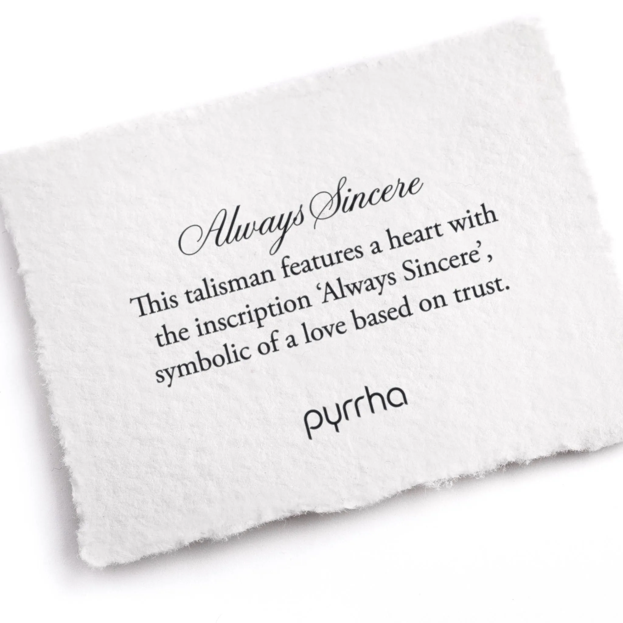 Always Sincere 14K Gold Talisman