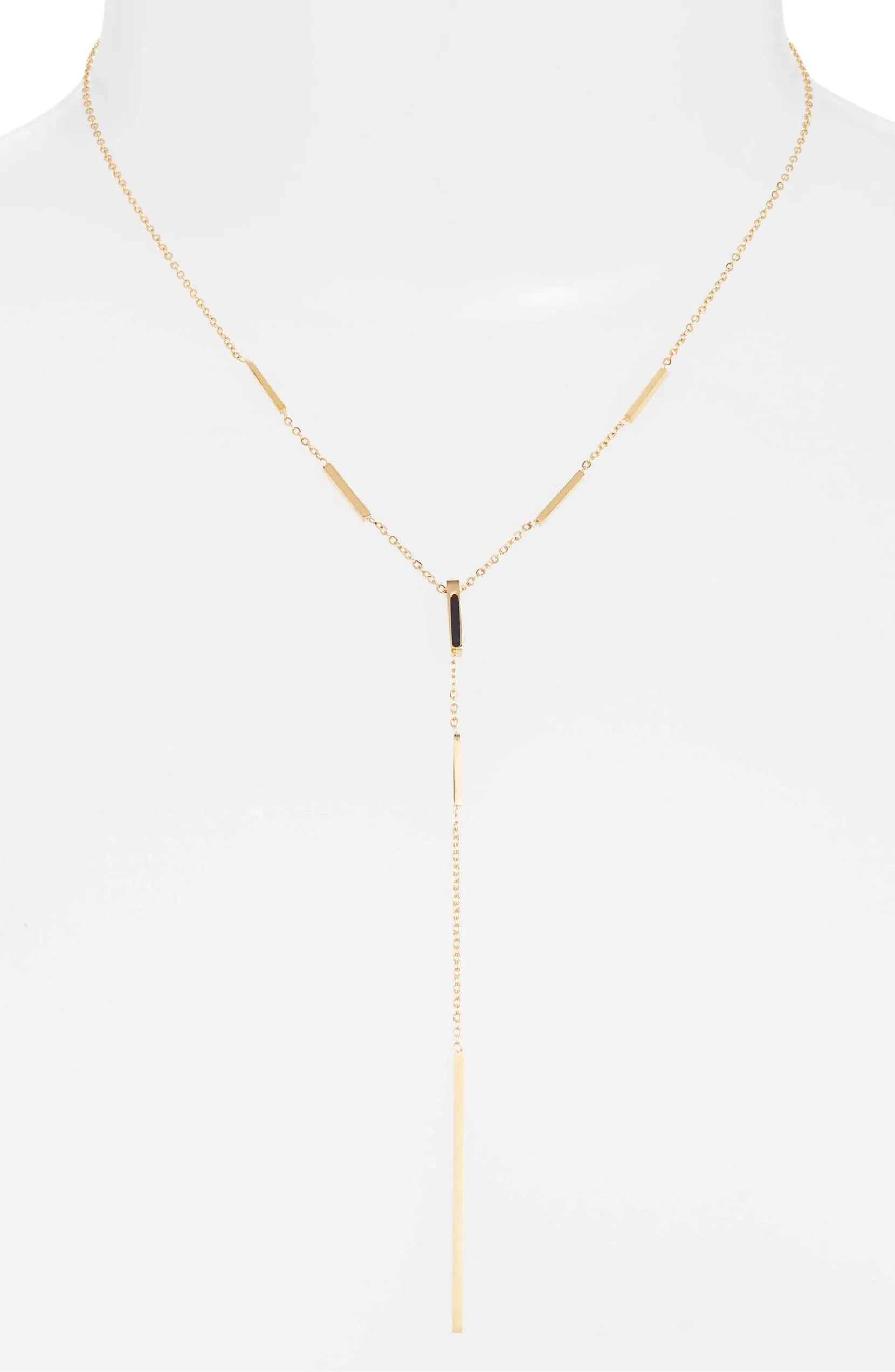 Bar Drop Necklace