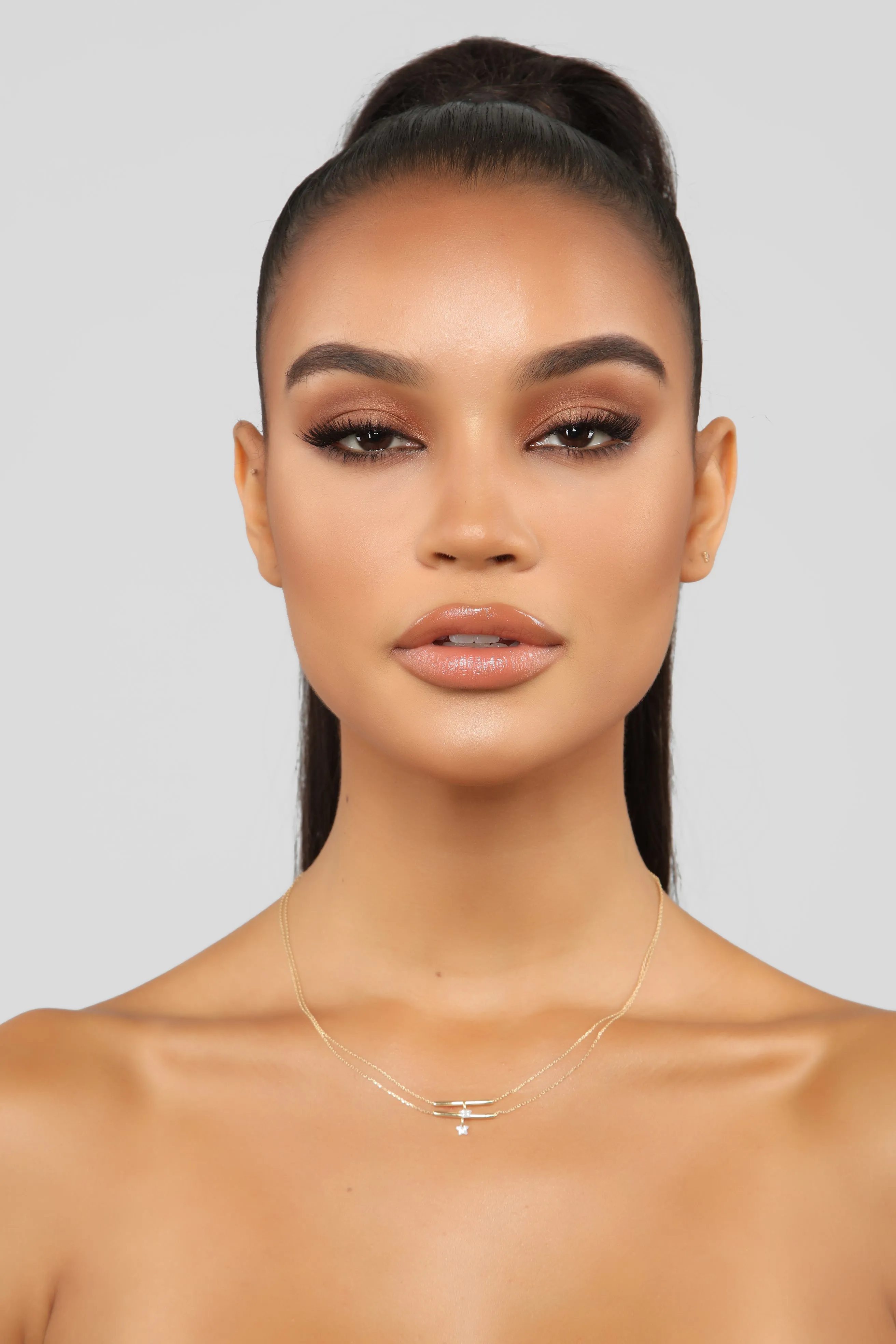 Bar On The Weekend Necklace - Gold