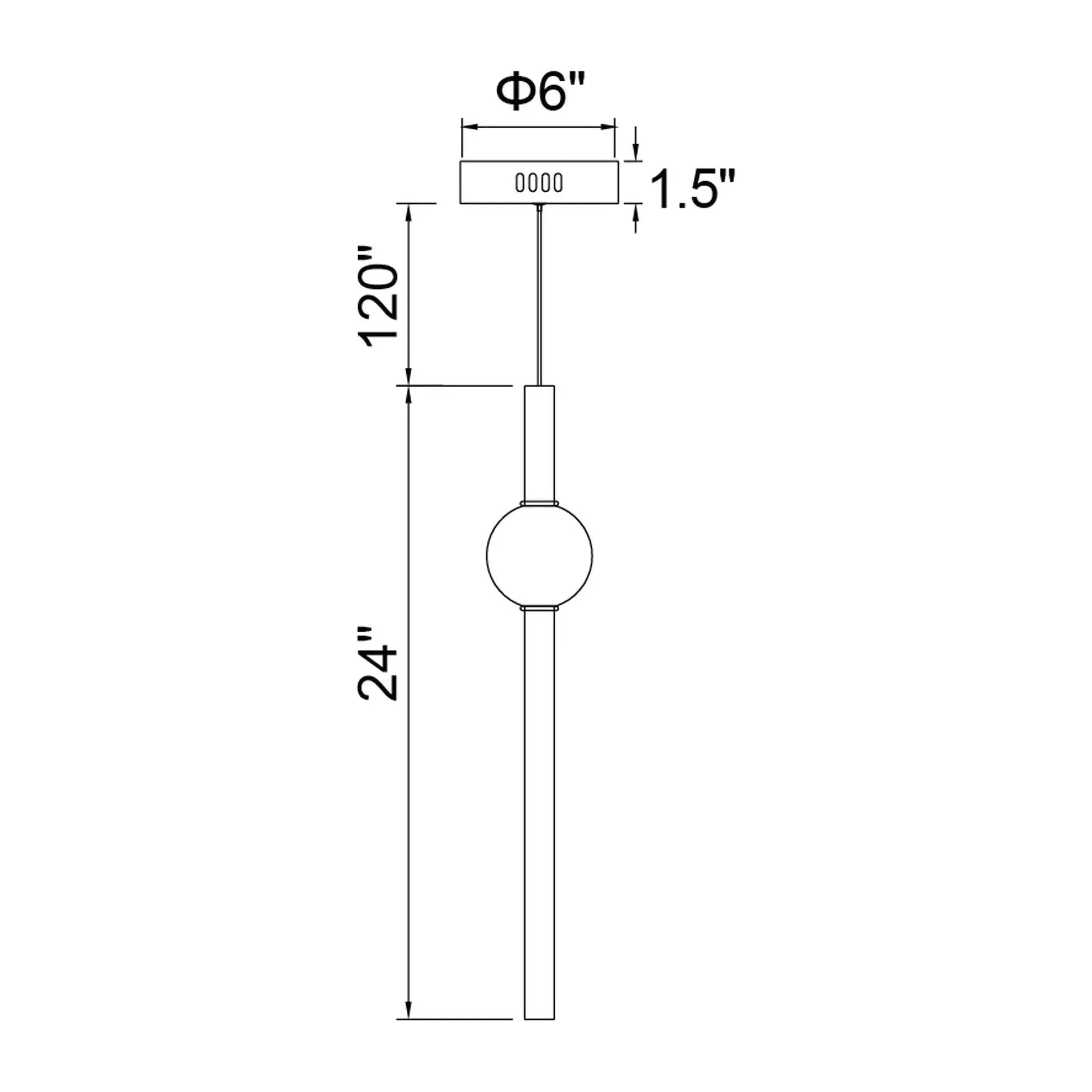 Baton Mini Pendant