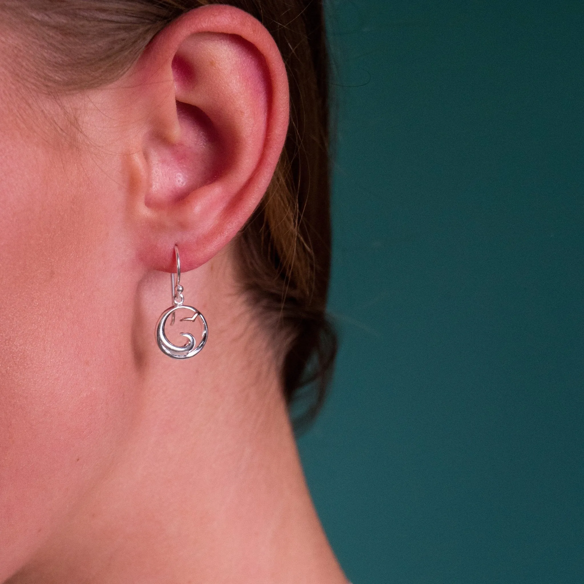 Cornish Wave Earrings