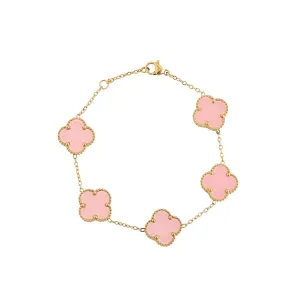 Cress Clover Bracelet (Rose)