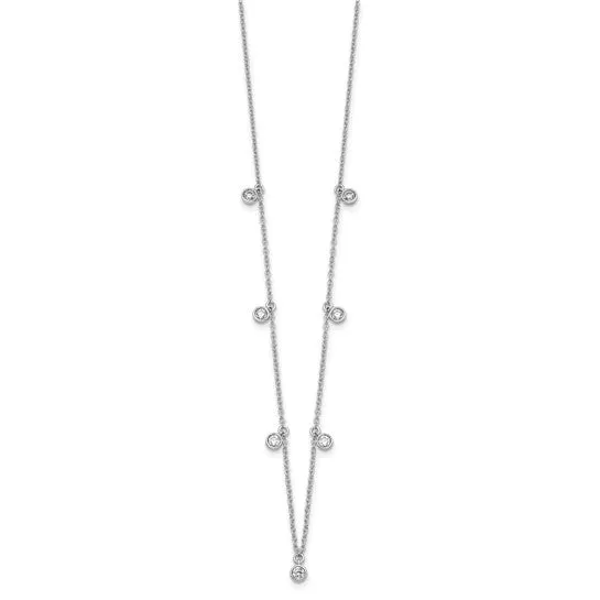 Diamond Station Necklace