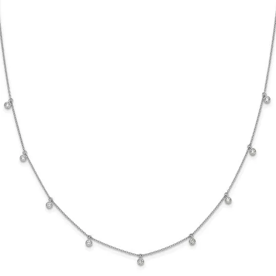 Diamond Station Necklace