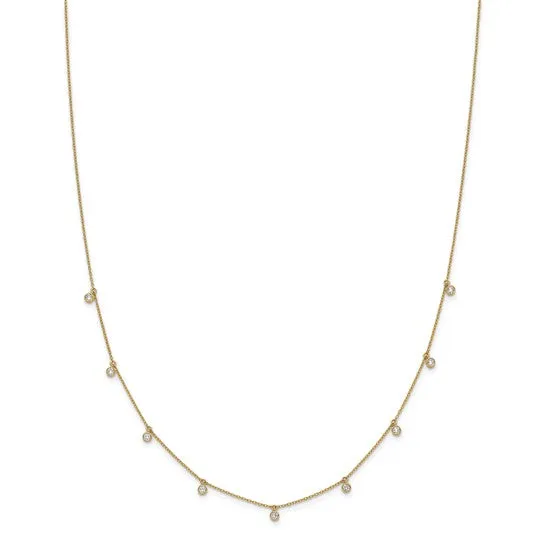 Diamond Station Necklace