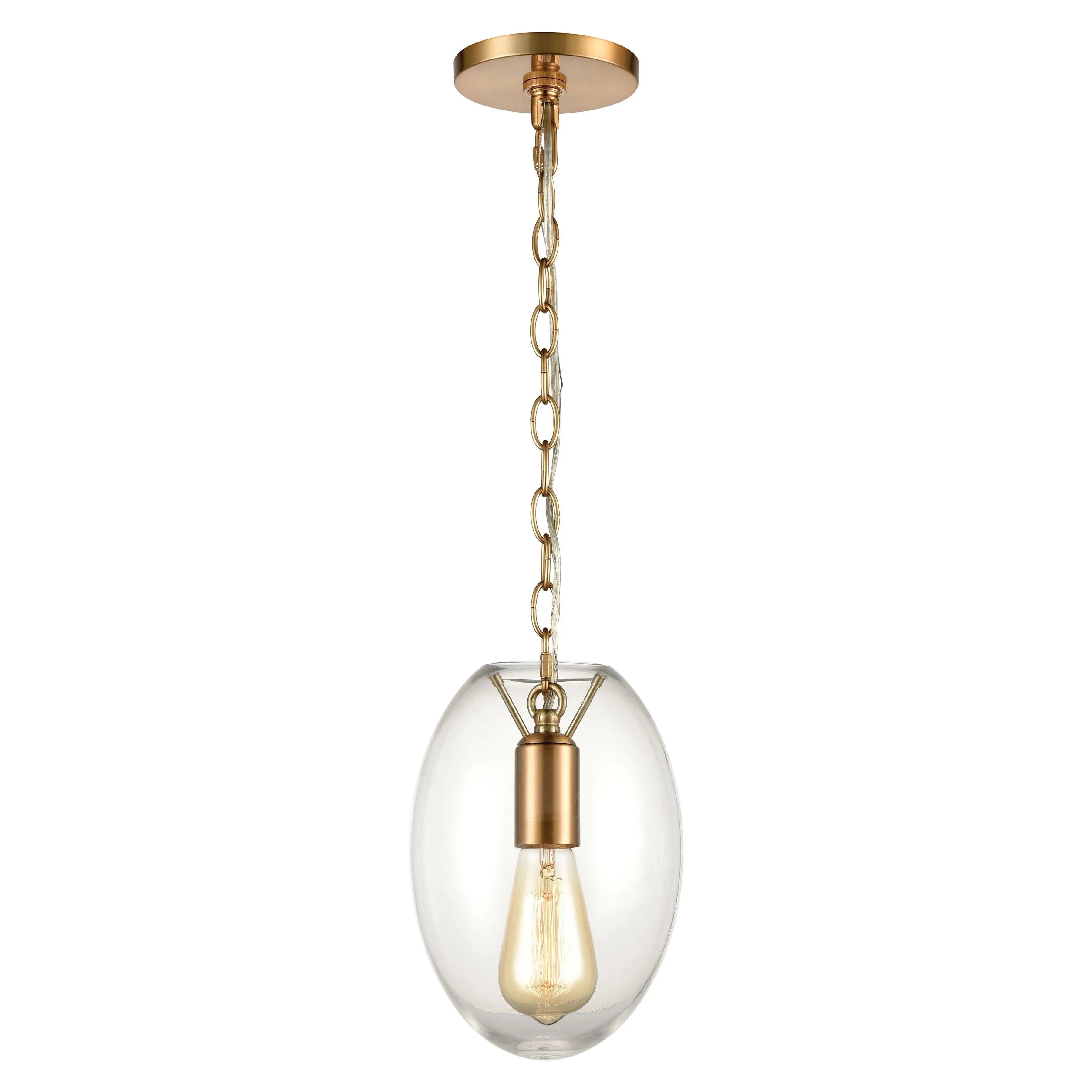Ellipsa 7" Wide 1-Light Mini Pendant