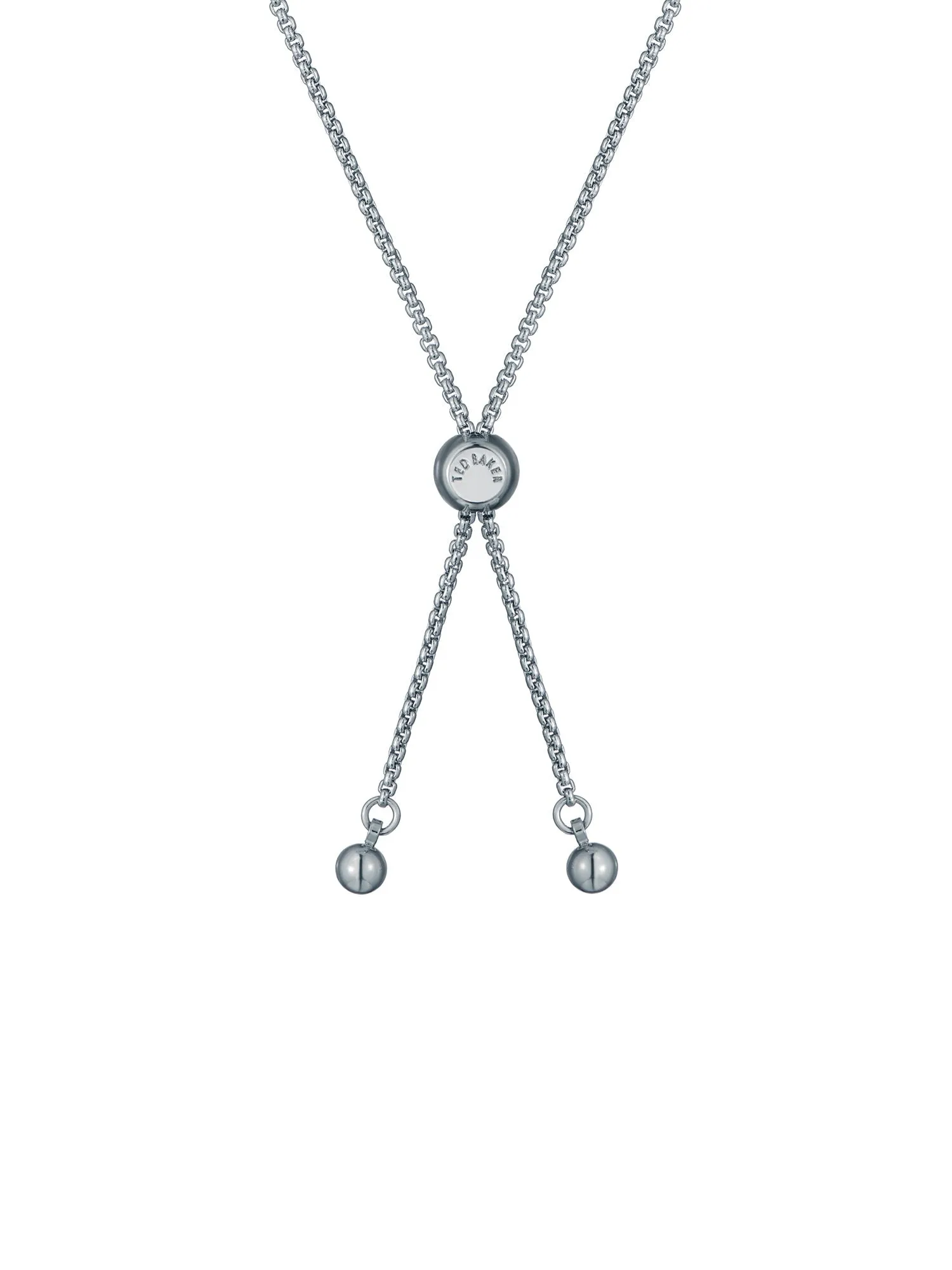 Florina Crystal Flower Adjustable Bracelet Silver