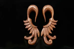Flowing Feather Hangers (Pair) - A031