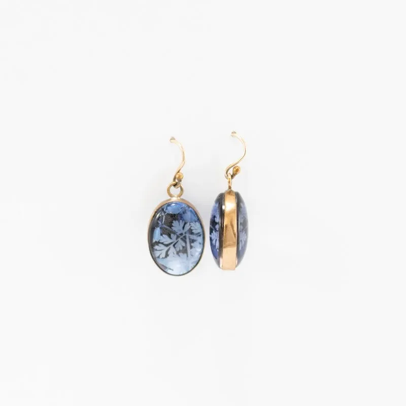 Glass Photography Drop Earrings & Gold Fill Earrings