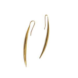 Gold Linear Drop Earrings