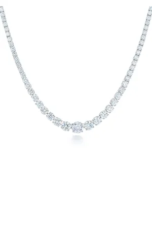Graduating Diamond Riviera Necklace