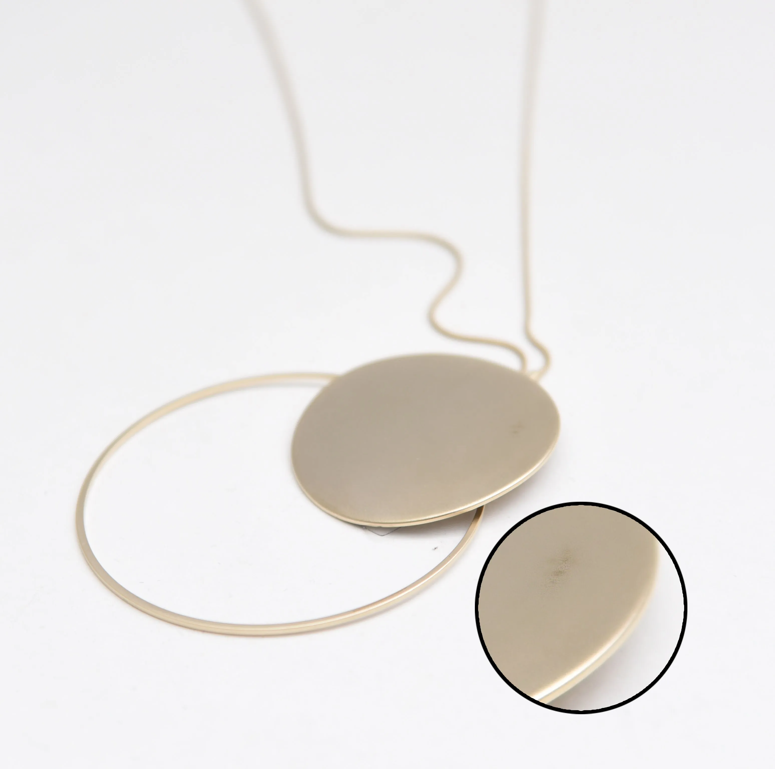 Halo & Dot Necklace - B Grade