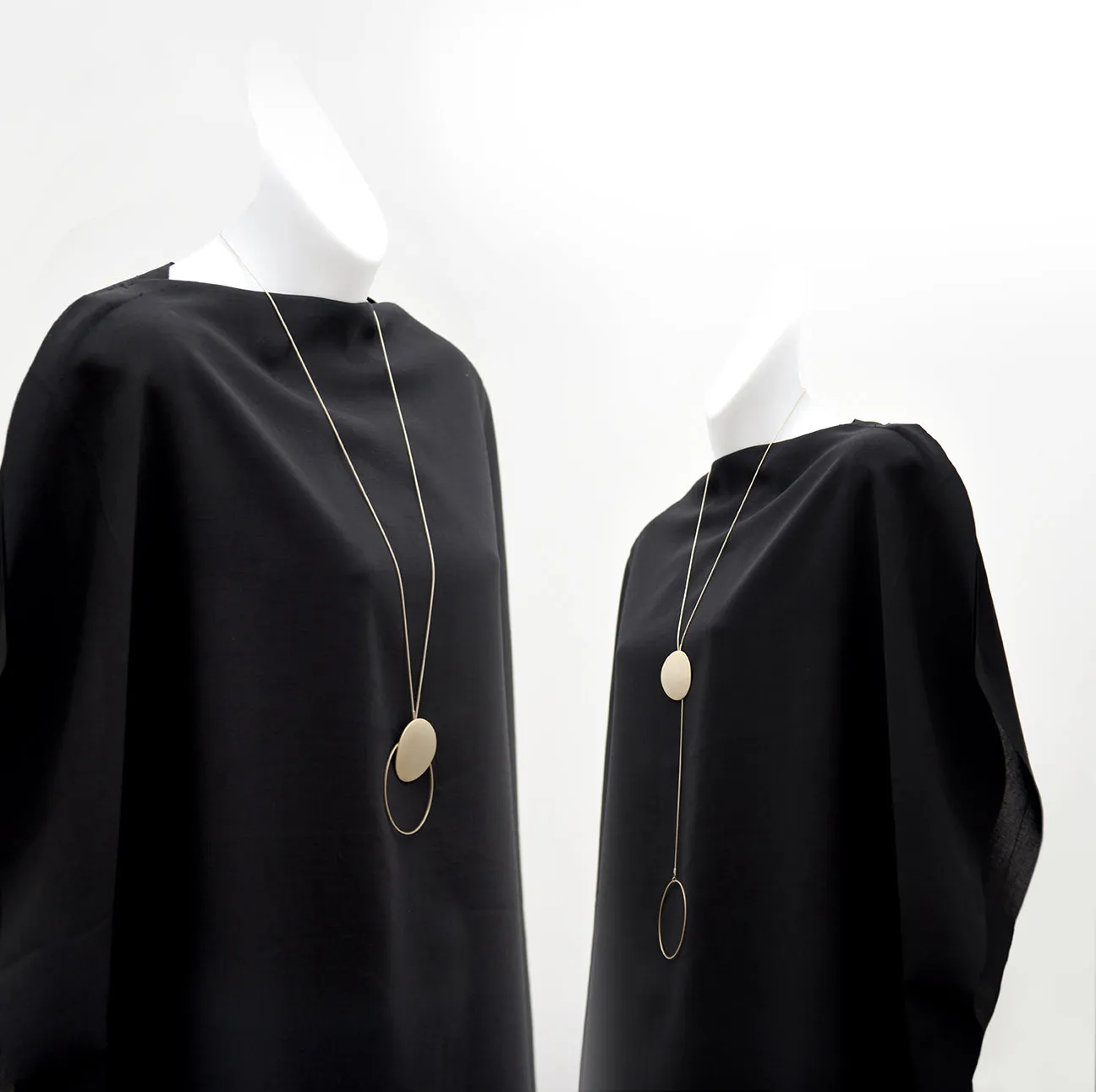 Halo & Dot Necklace - B Grade