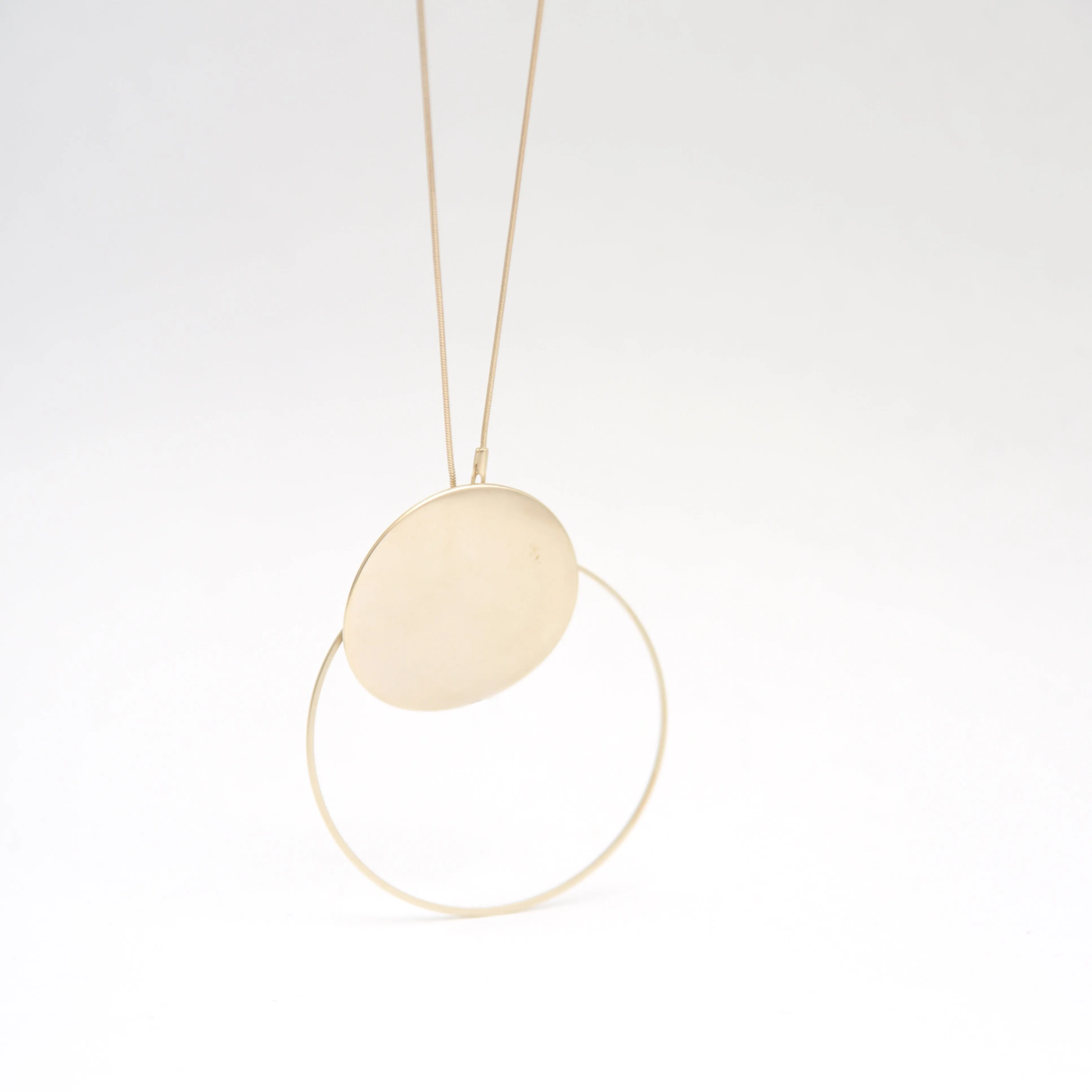 Halo & Dot Necklace - B Grade