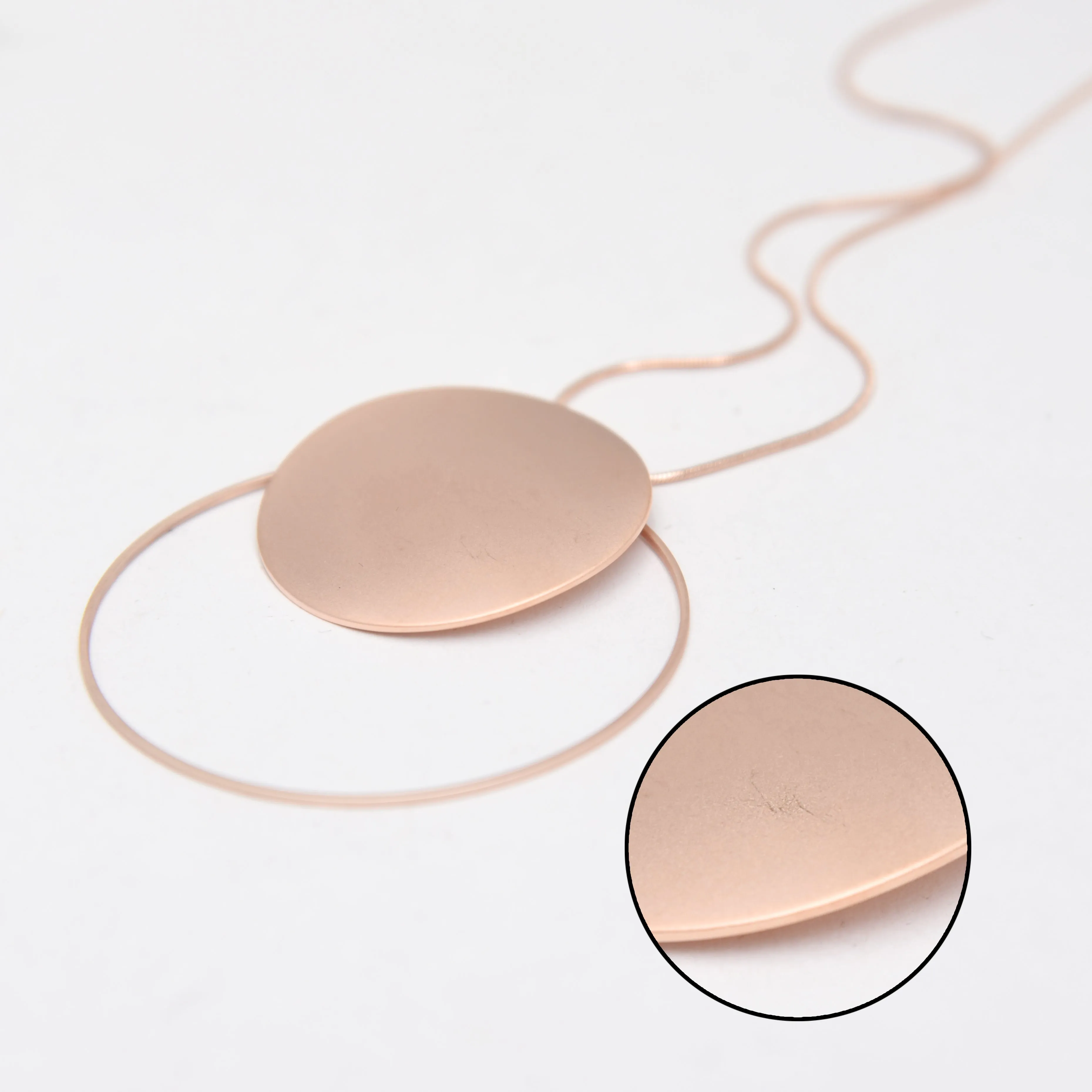 Halo & Dot Necklace - B Grade