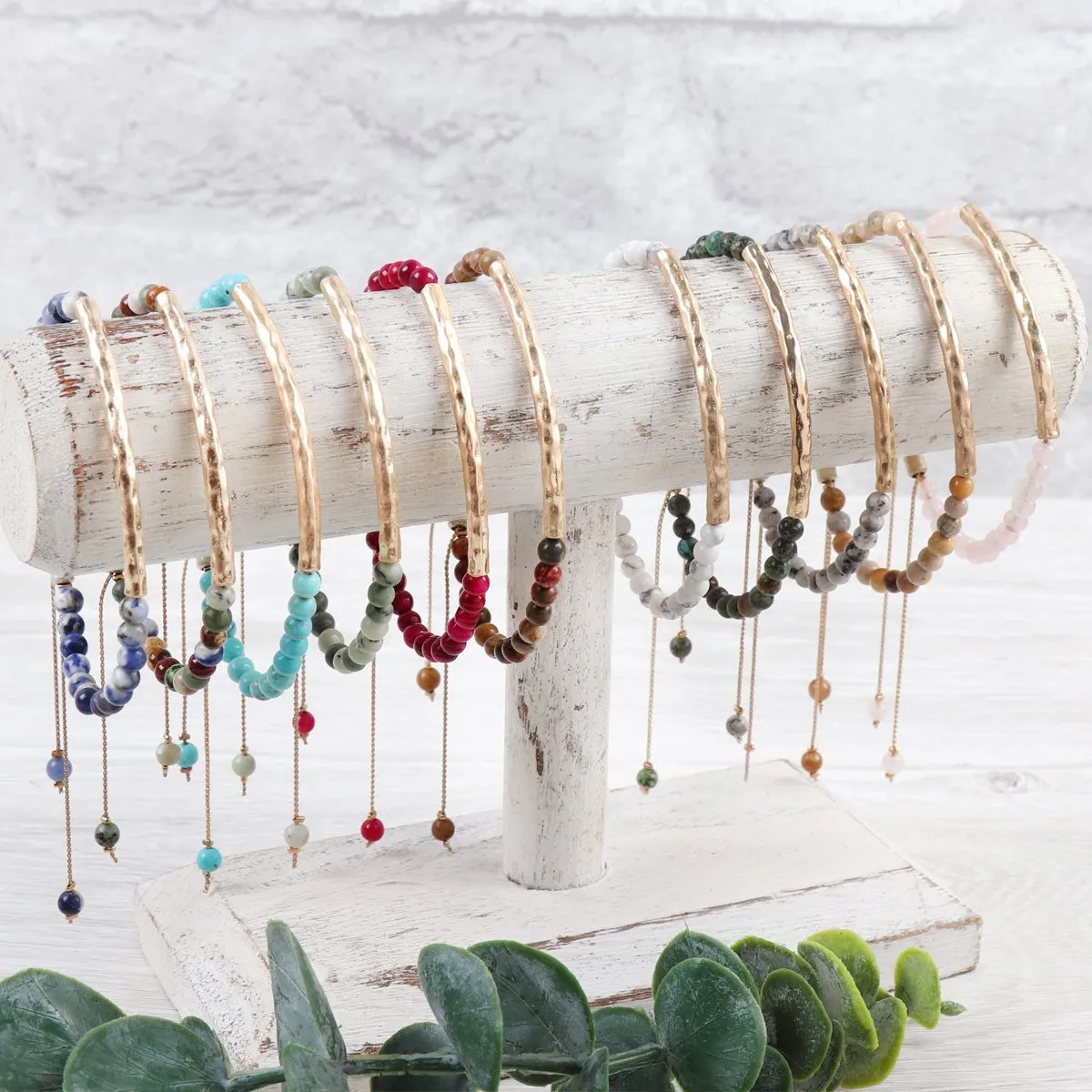Hdb2992 - Semi Precious Beaded Bracelet
