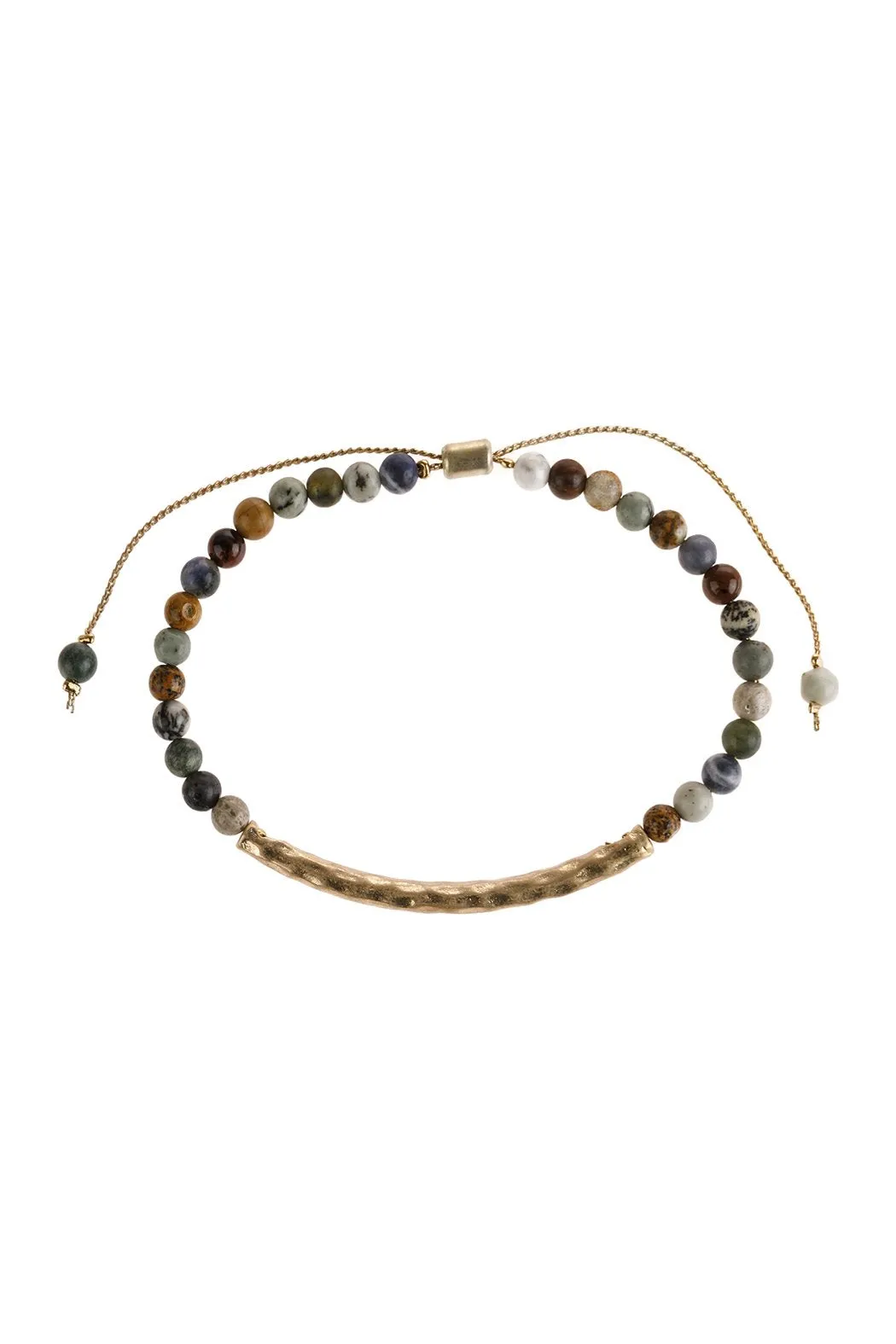 Hdb2992 - Semi Precious Beaded Bracelet
