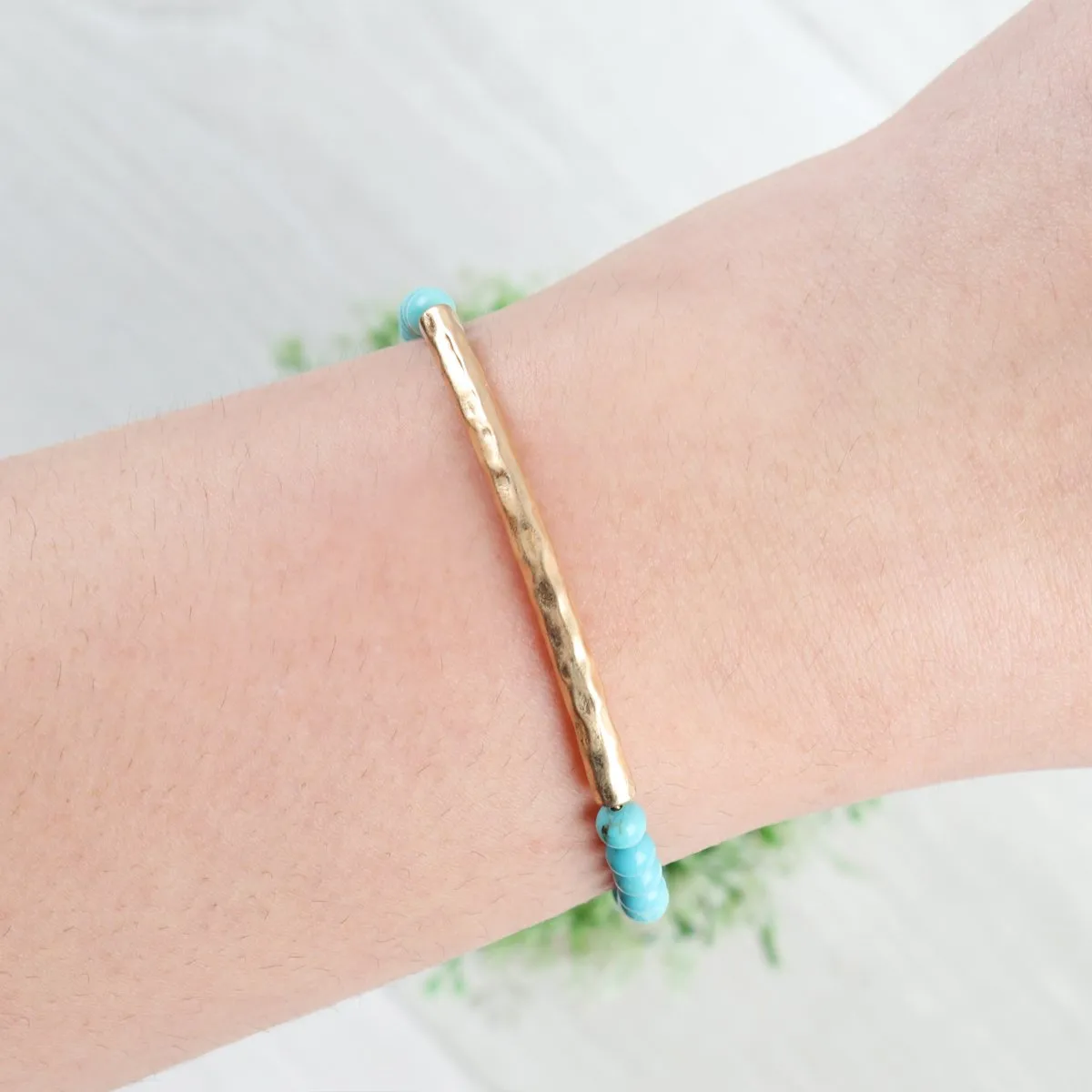 Hdb2992 - Semi Precious Beaded Bracelet