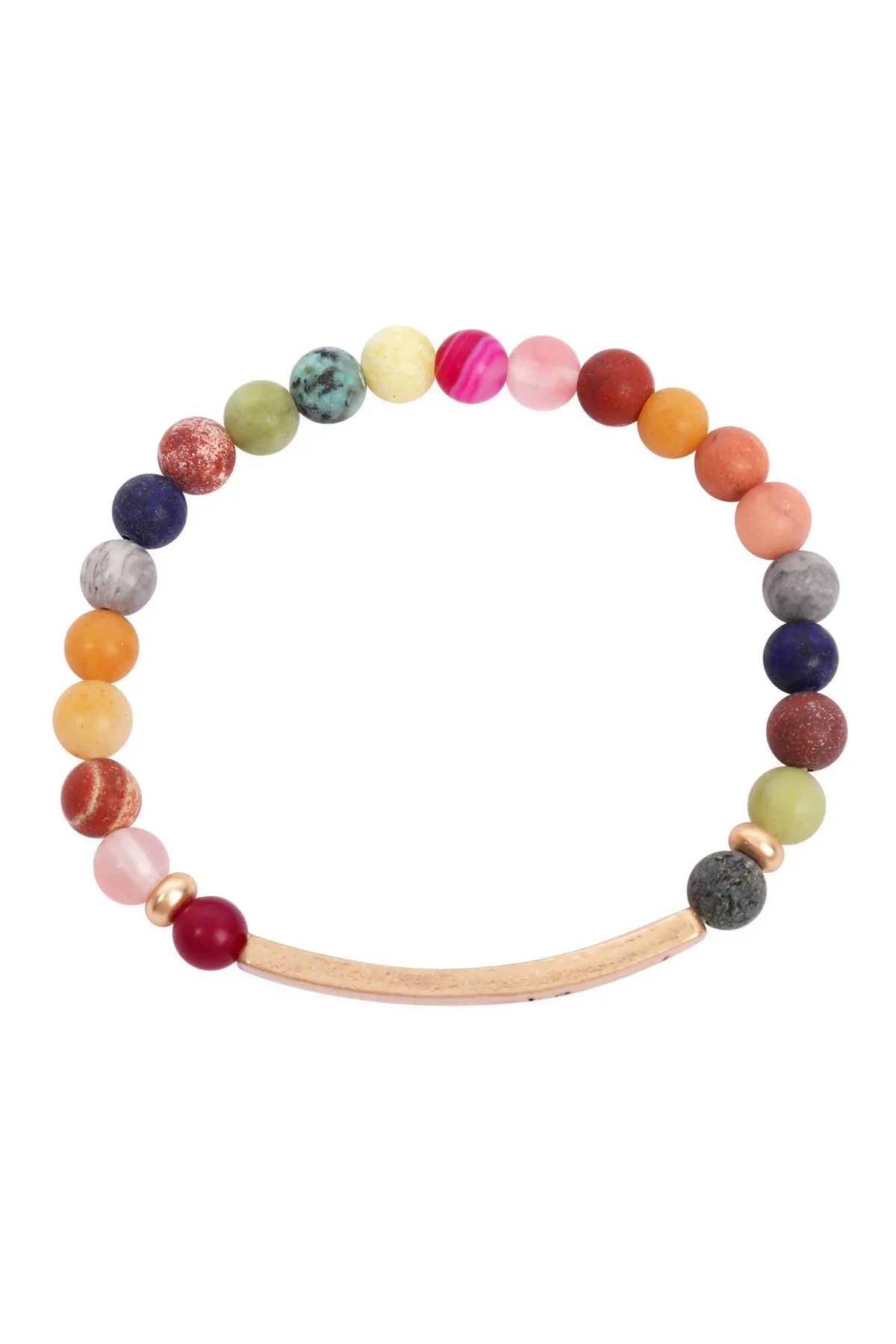 Hdb3224 - "Blessed" Charm Beads Braclet