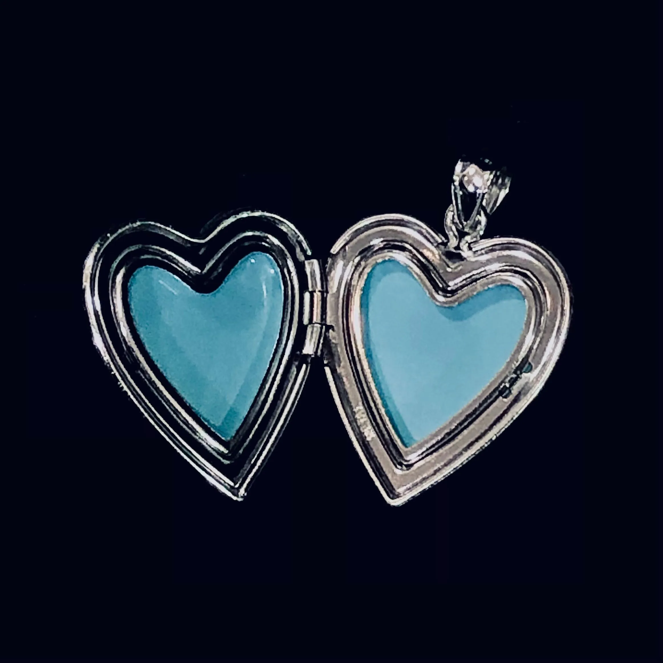 Heart Shape Designer 925 Sterling Silver Openable MOM Locket (Design 57)