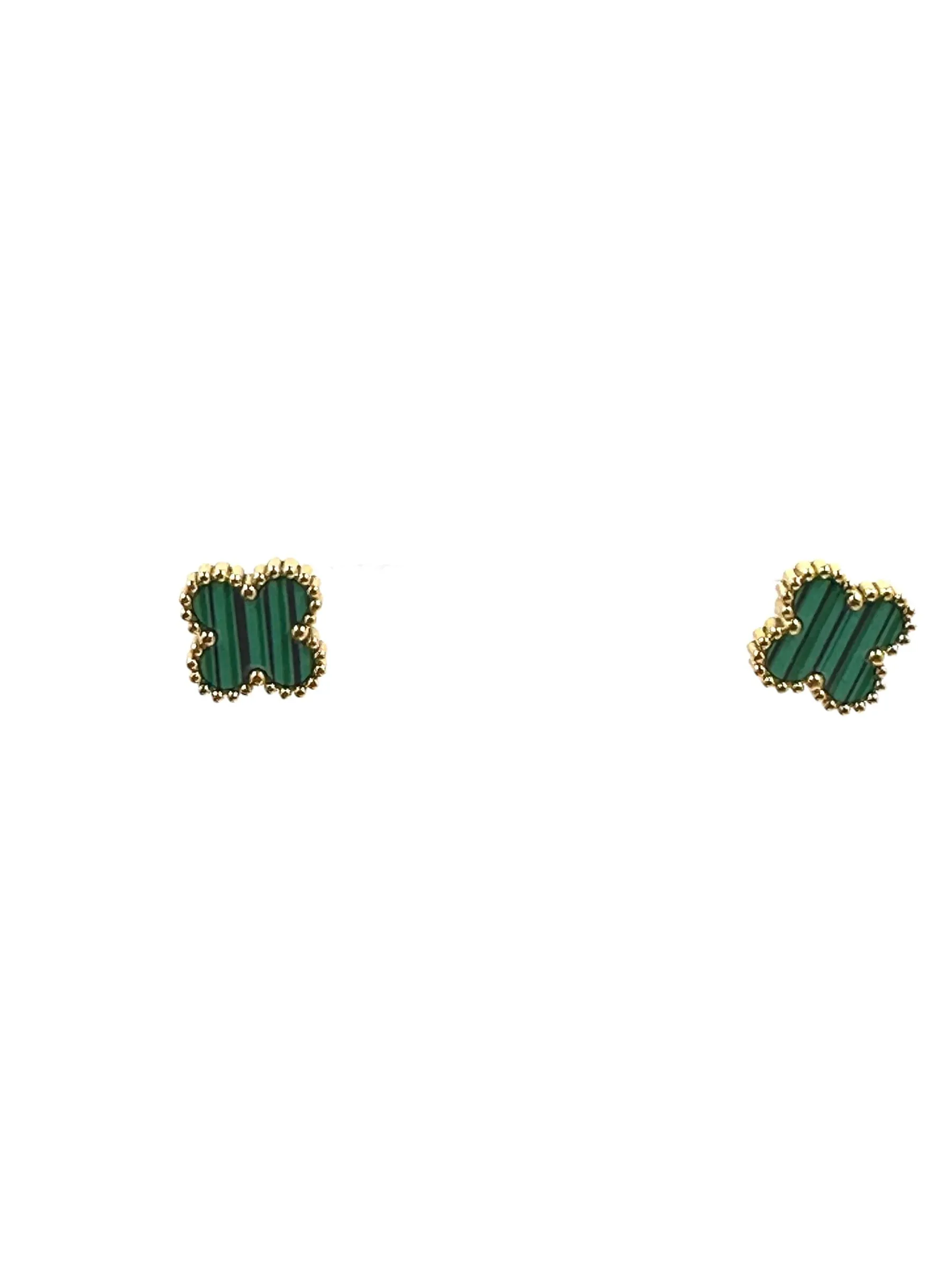 Kaitlin Flower Clover Earrings