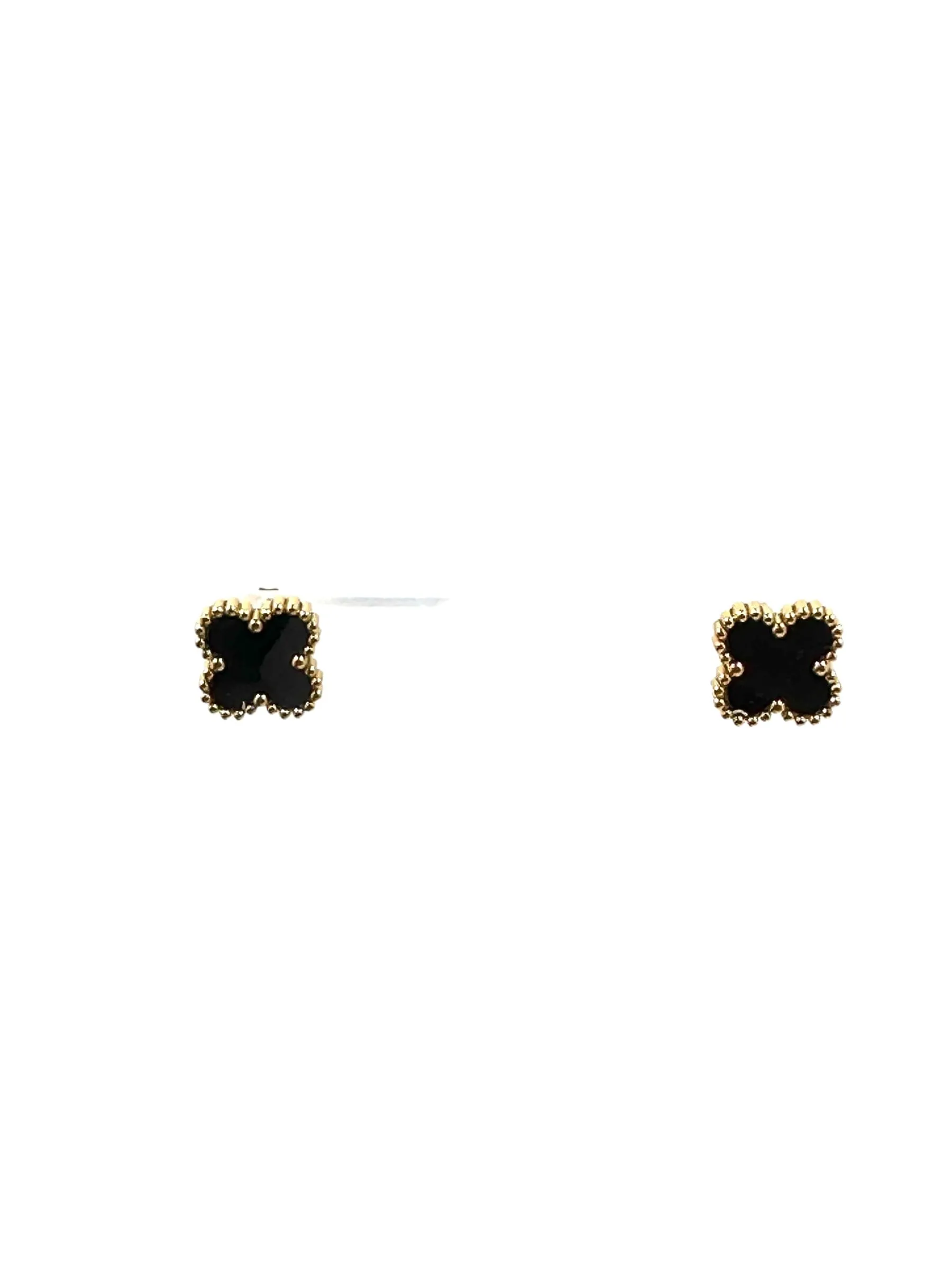Kaitlin Flower Clover Earrings