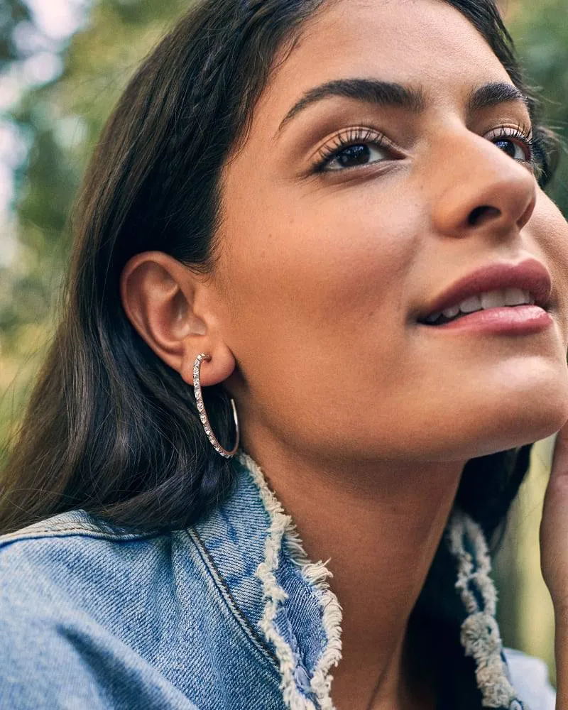 Kendra Scott - Veronica Hoop Earrings - Silver