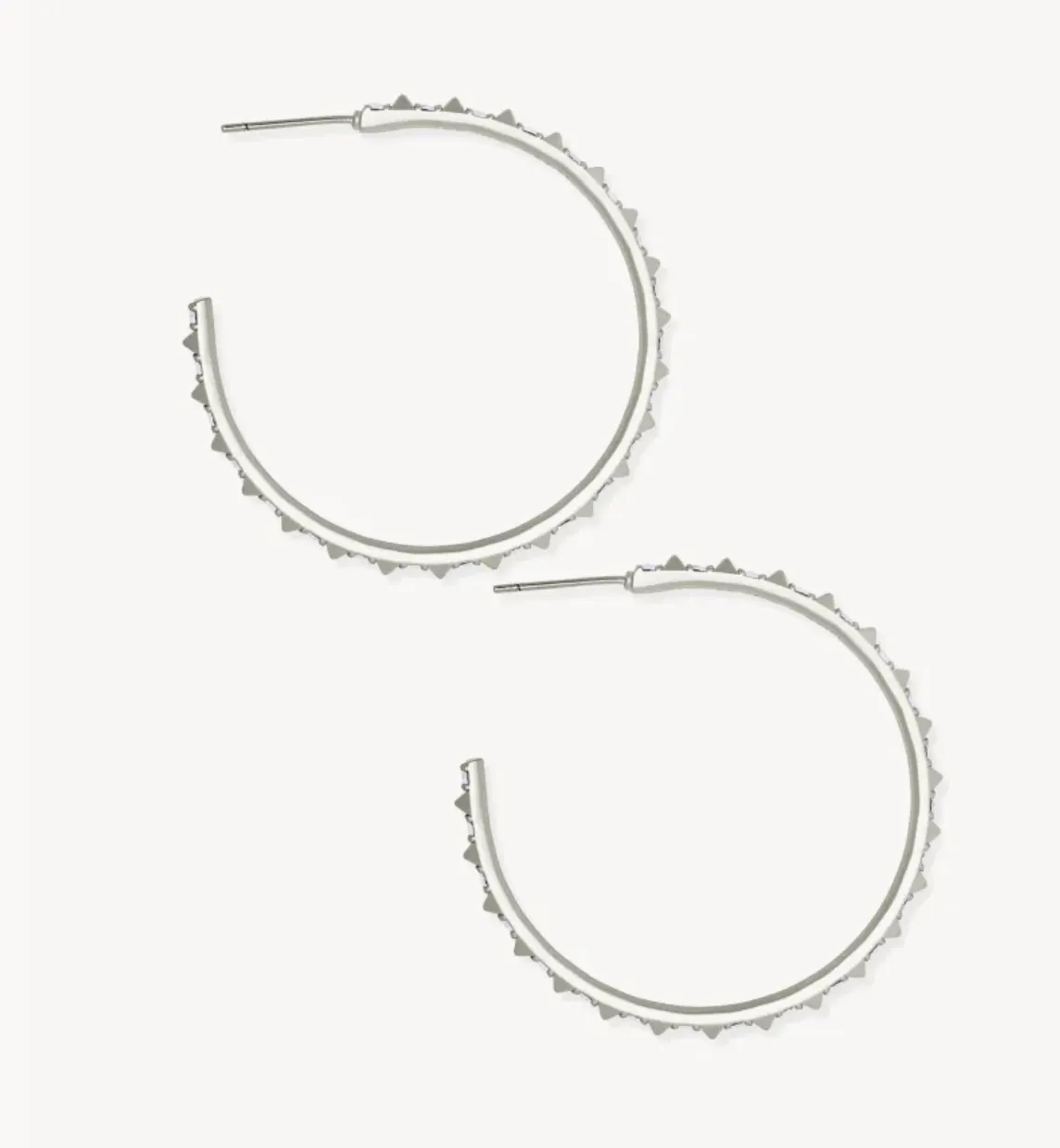 Kendra Scott - Veronica Hoop Earrings - Silver