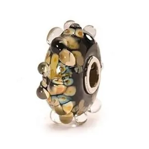 Limited Edition Murano Glassbubbled Design For Snake Chain Charm Bracelet