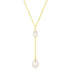 Lula Pearl Lariat Necklace