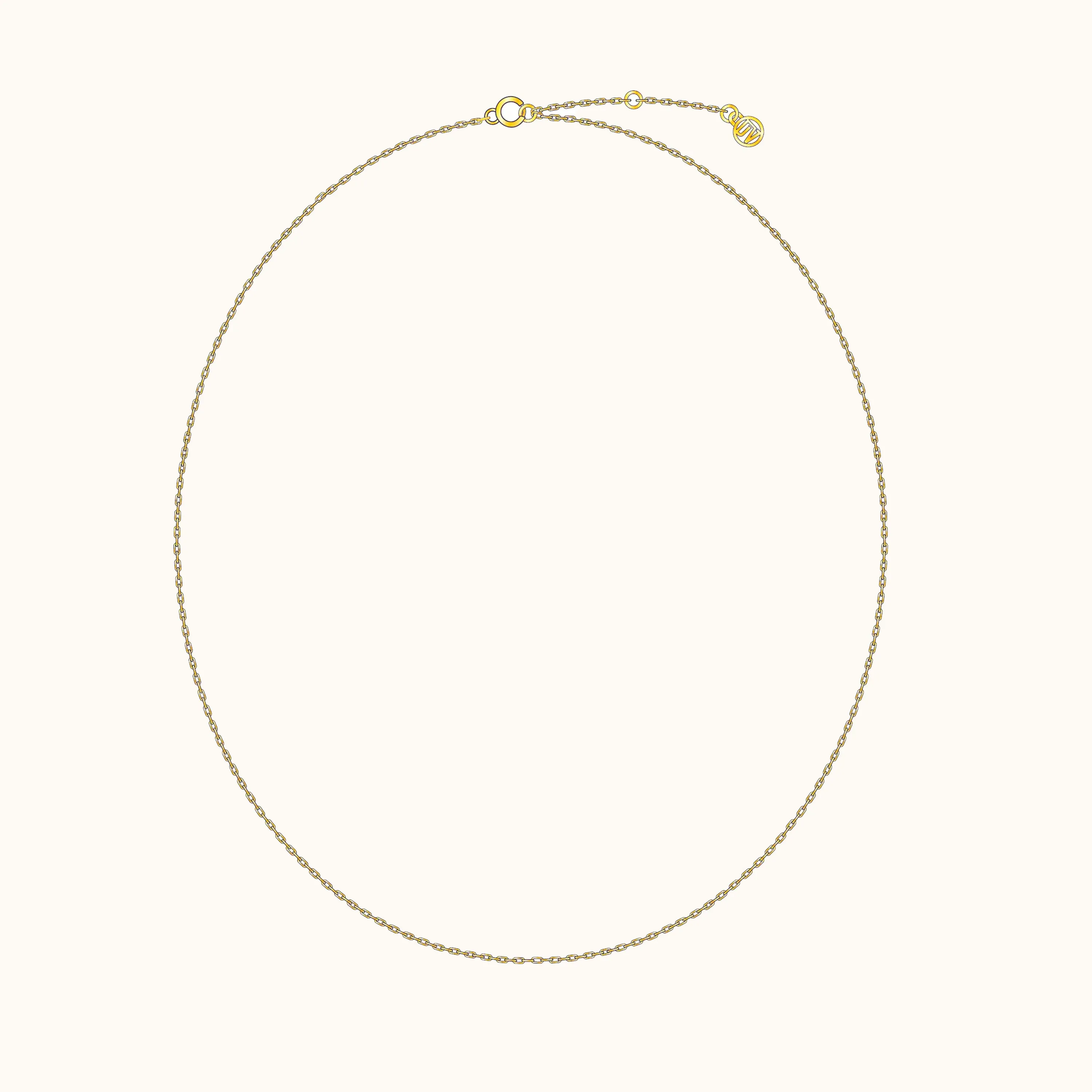 Minimal Stacking Chain Necklace