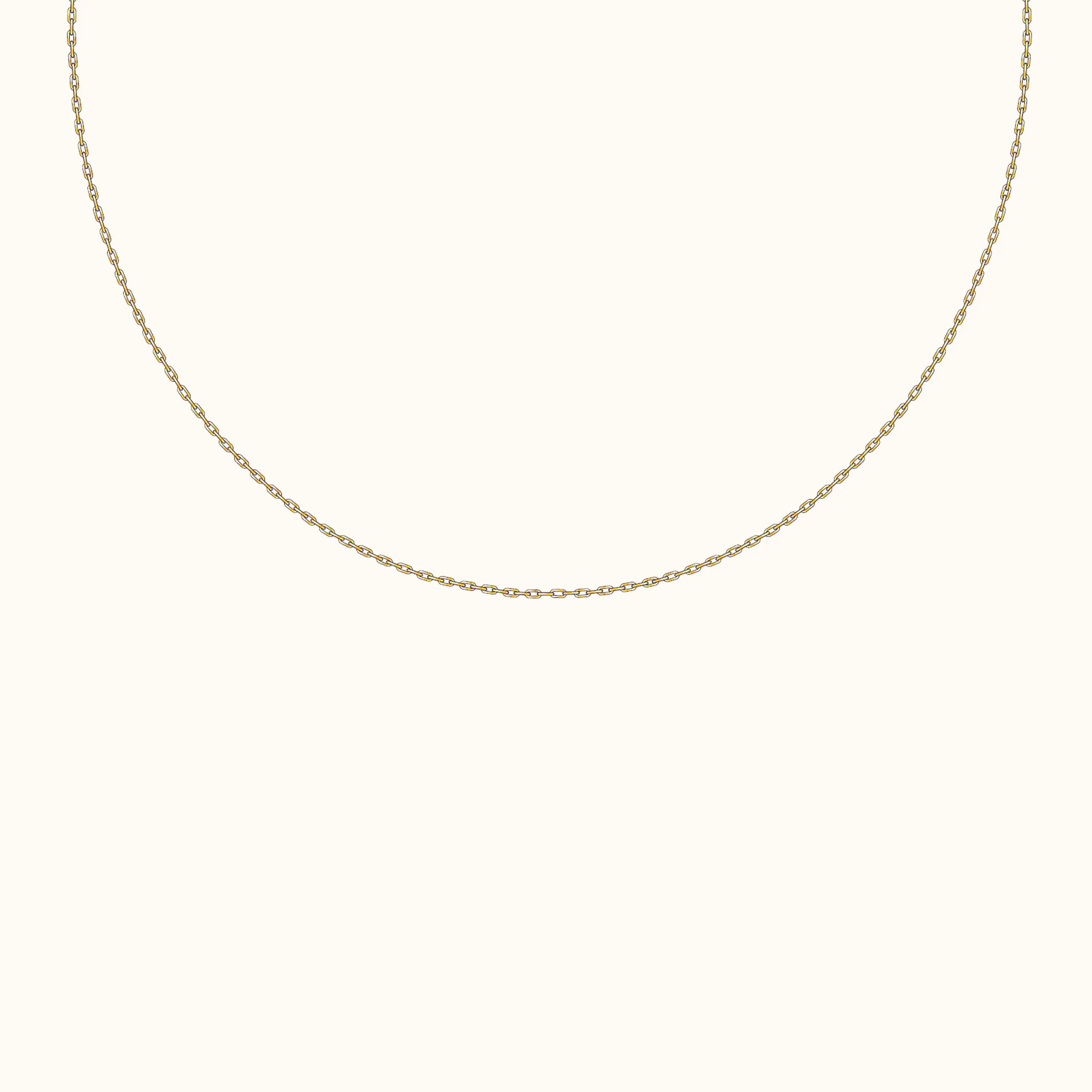 Minimal Stacking Chain Necklace
