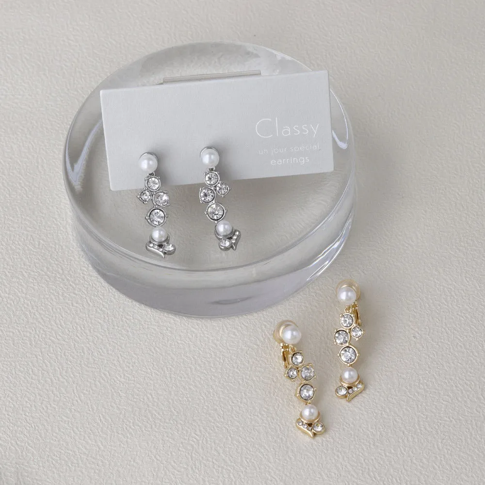 Mixed Ornate Drop Clip Ons