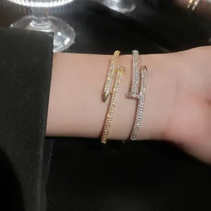 New Korean Bangle Luxury Bracelet Elegant Fashion Shine