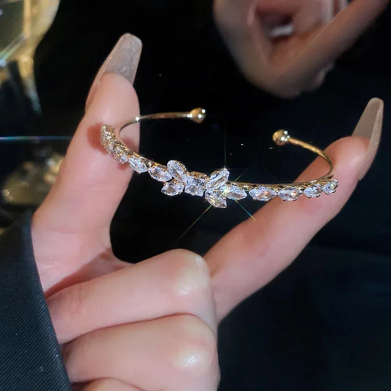 New Korean Bangle Luxury Bracelet Elegant Fashion Shine