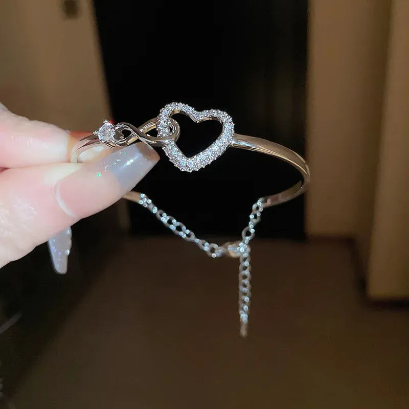 New Korean Bangle Luxury Bracelet Elegant Fashion Shine