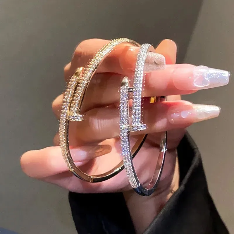 New Korean Bangle Luxury Bracelet Elegant Fashion Shine