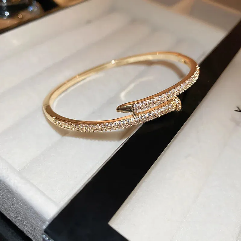 New Korean Bangle Luxury Bracelet Elegant Fashion Shine