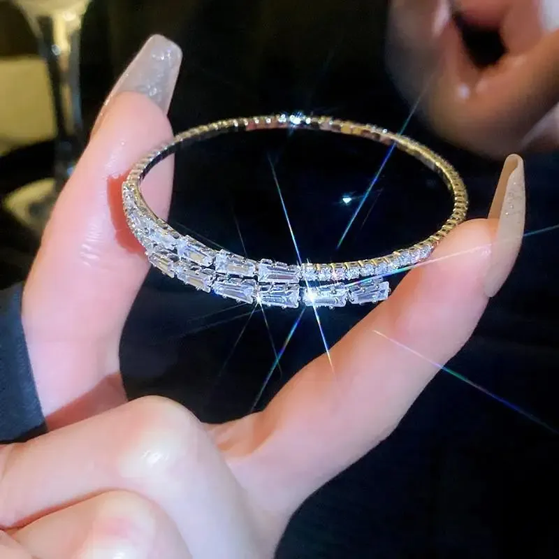 New Korean Bangle Luxury Bracelet Elegant Fashion Shine