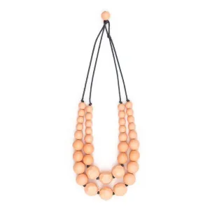 Rare Rabbit - Sandboy Necklace - Peach