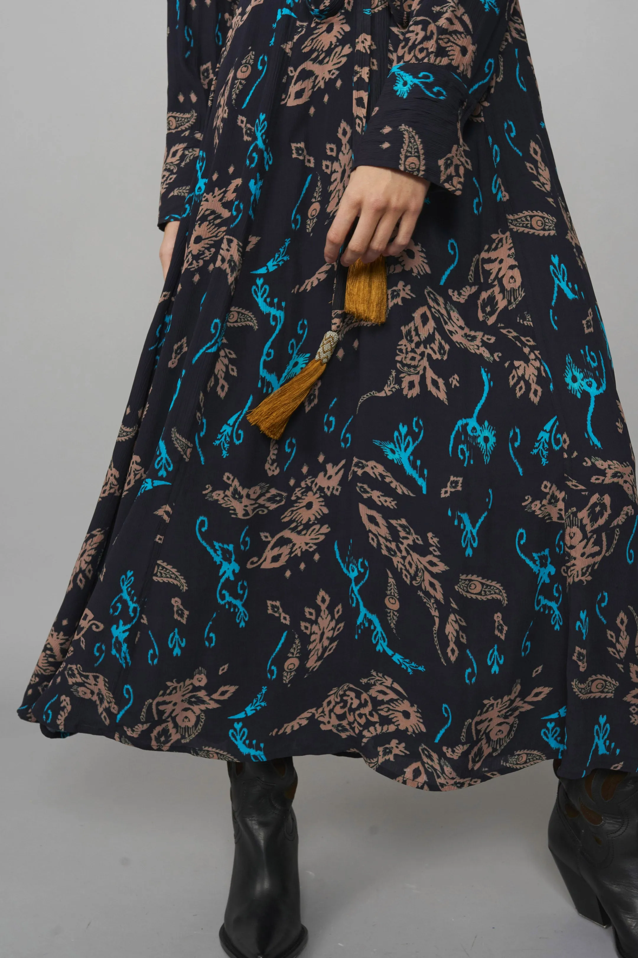 Samira Tailored Crepe Dress
