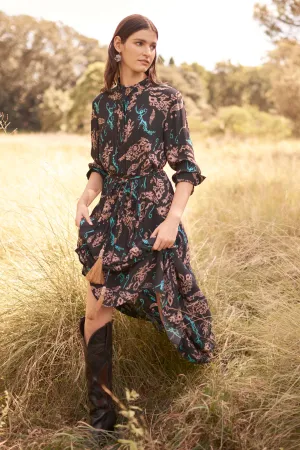 Samira Tailored Crepe Dress