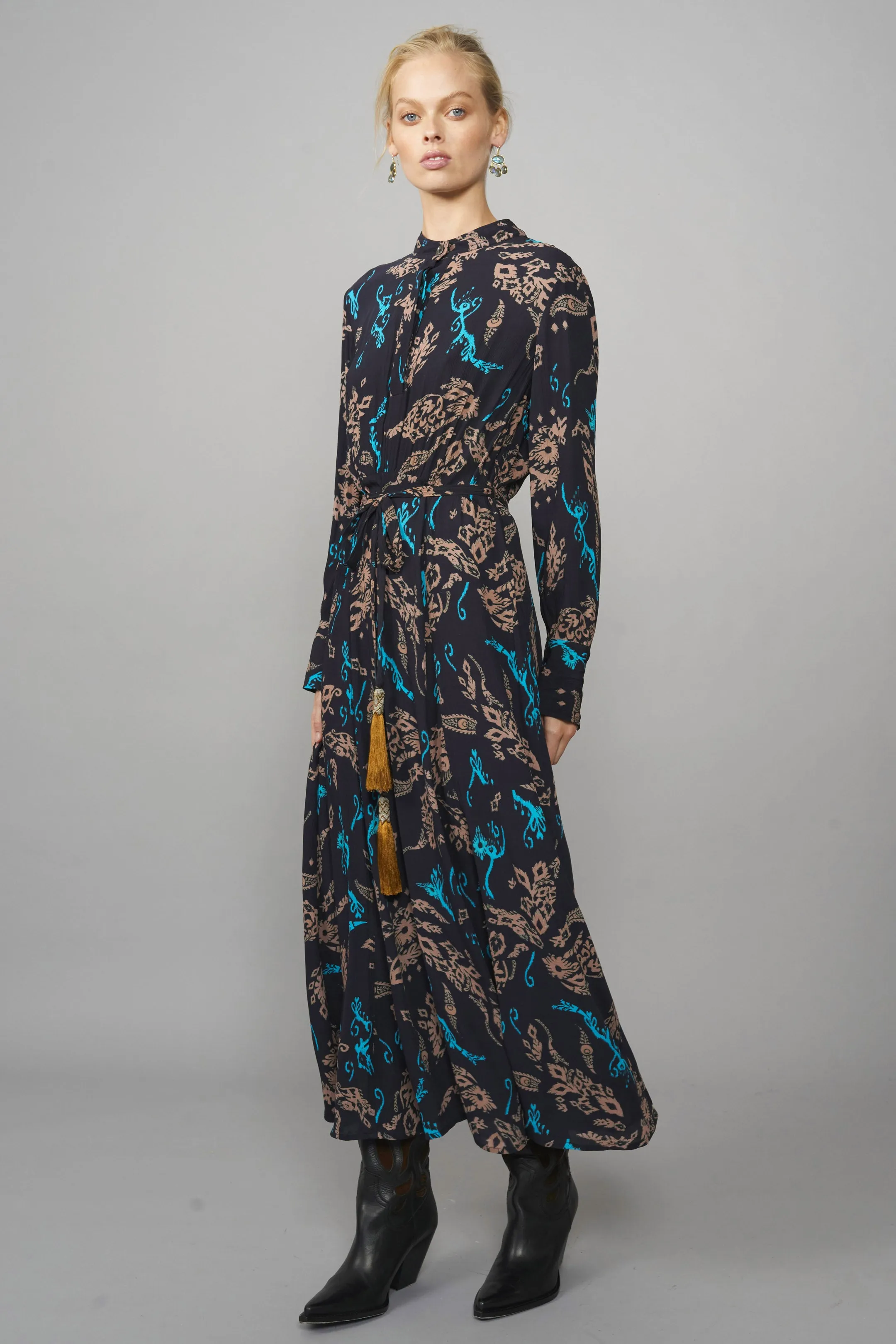 Samira Tailored Crepe Dress