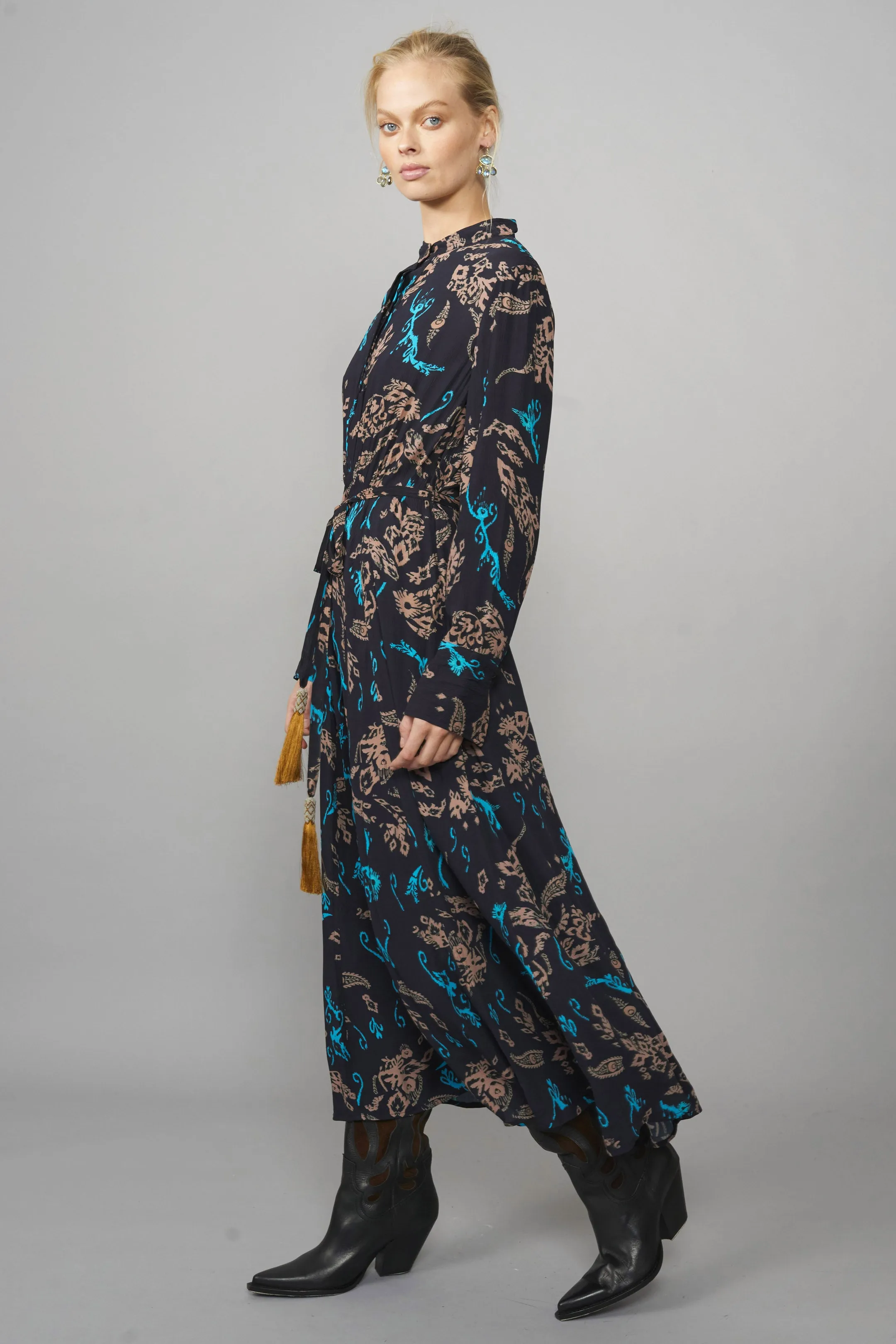 Samira Tailored Crepe Dress