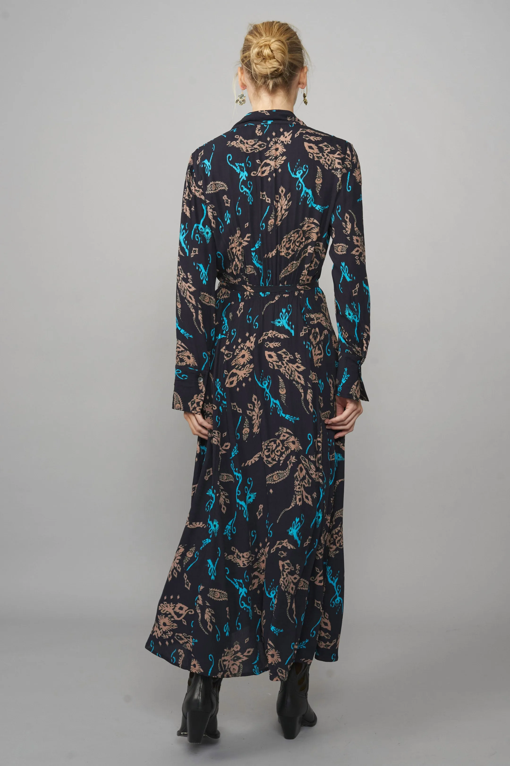 Samira Tailored Crepe Dress