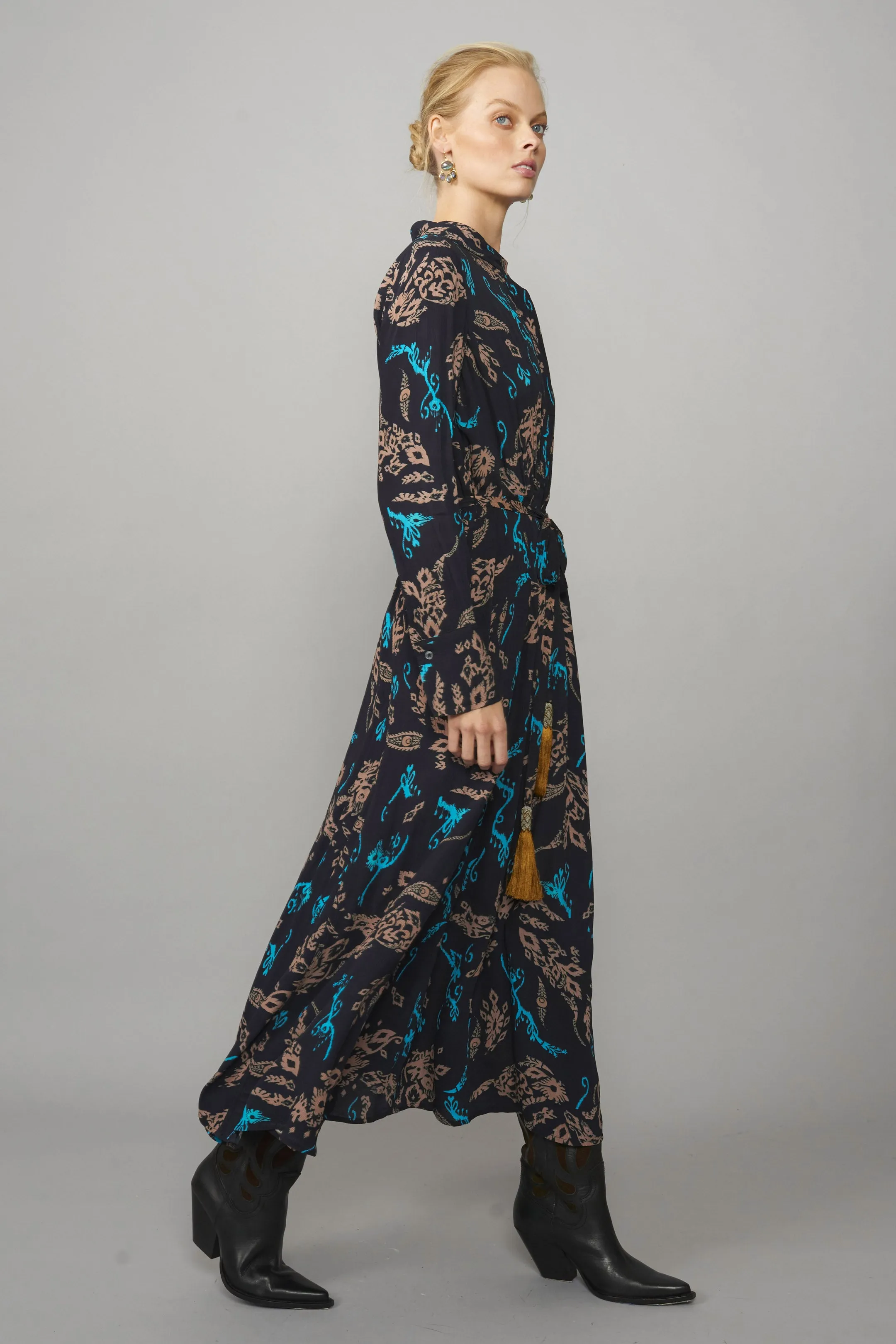 Samira Tailored Crepe Dress