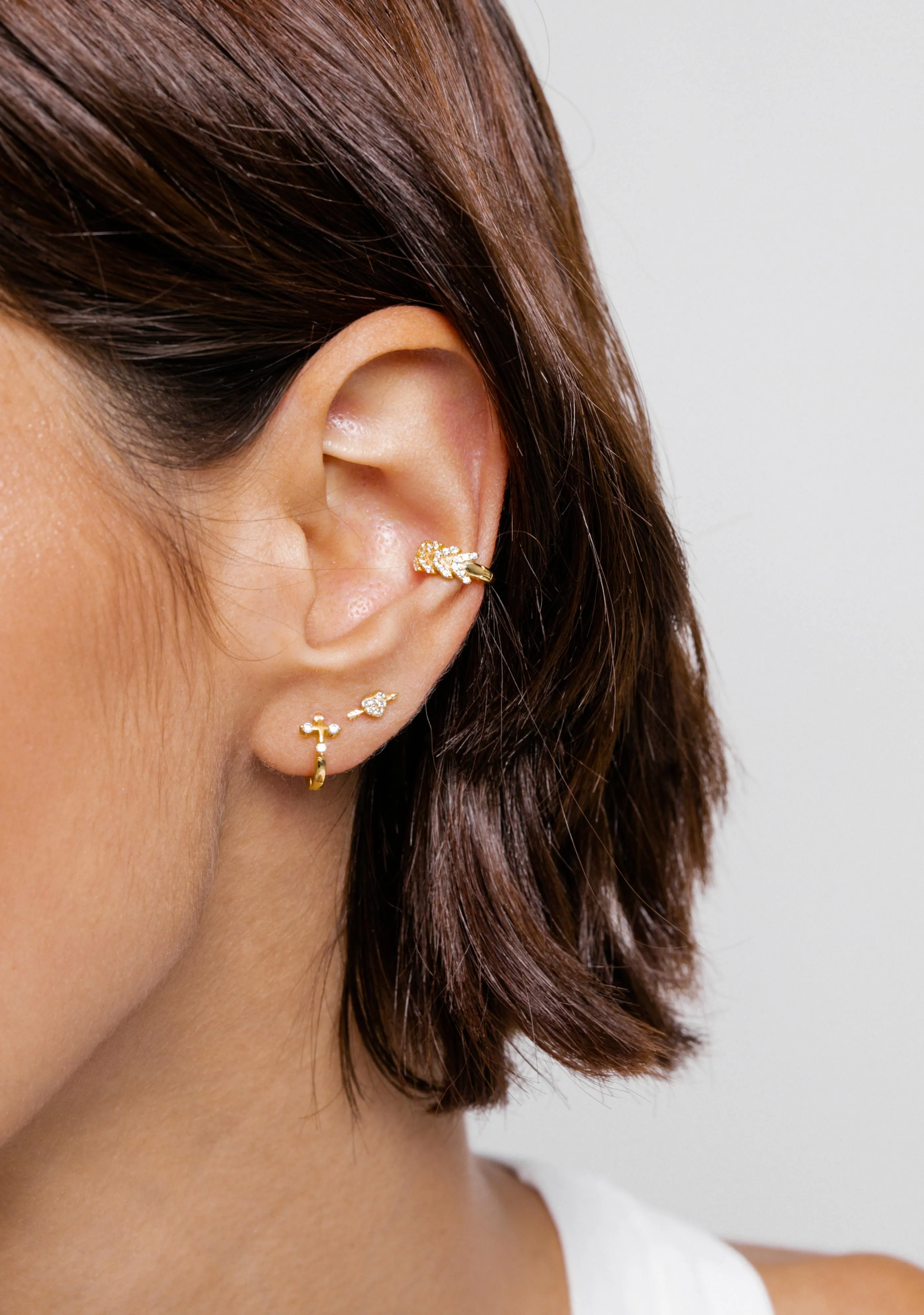 Santa Piercing Gold