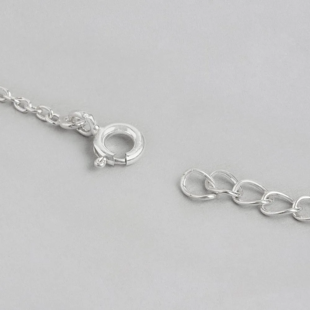 silver love birds necklace